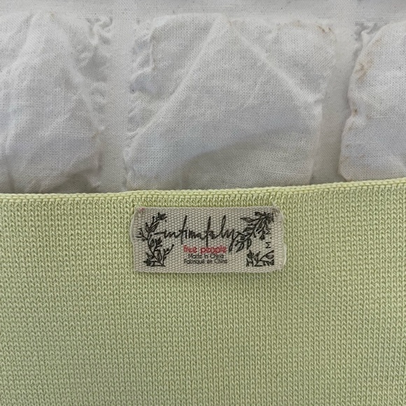 Free People butterfly sleeve ribbed crop top - Picture 7 of 11